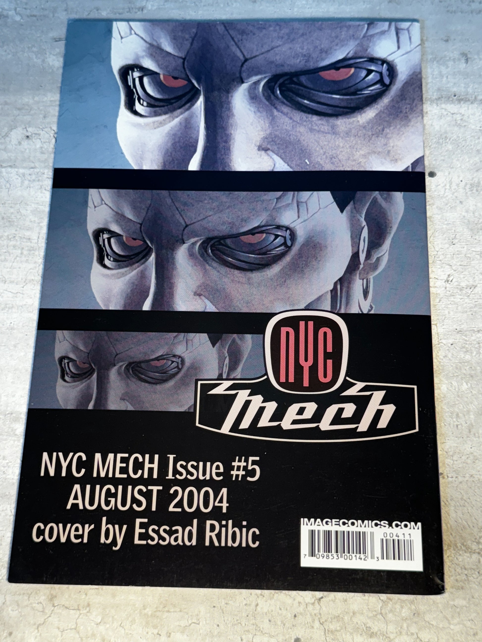 2004 - Image Comics - NYC Mech #4 - NM- - English - 2