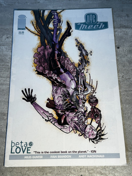 2006 - Image Comics - NYC Mech: Beta Love #6 - NM- - English 1