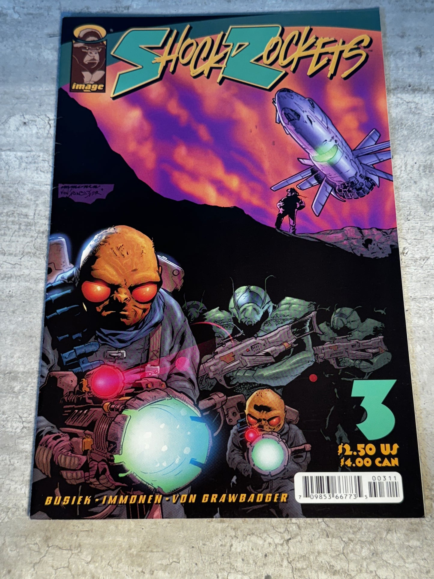 2000 - Image Comics - Shockrockets #3 - NM- - English 1