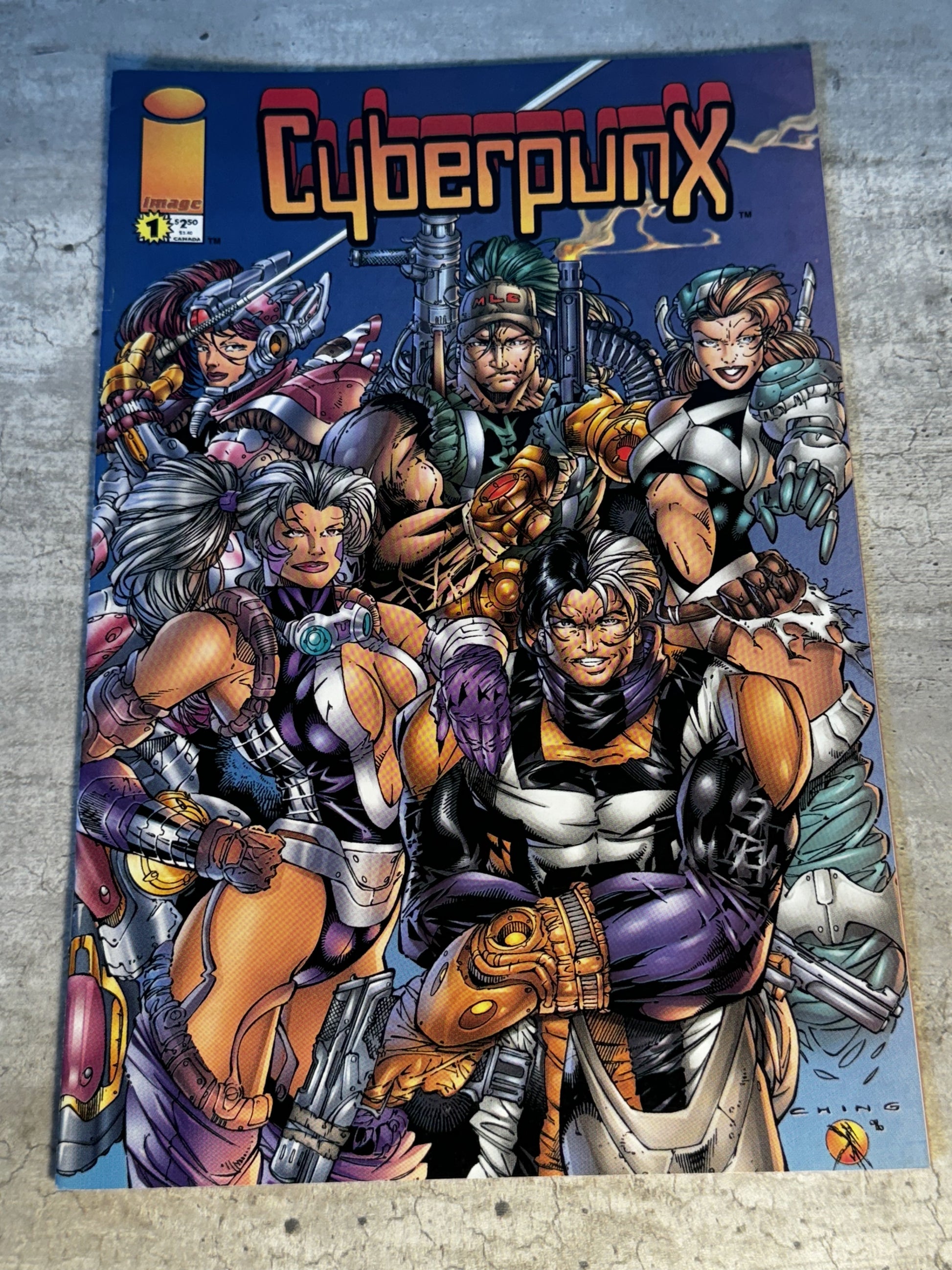 1996 - Image Comics - Cyberpunx #1 - VF/NM - English 1