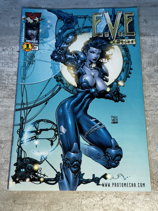 2000 - Image Comics - E.V.E. Protomecha #1 - VF+ - English 1