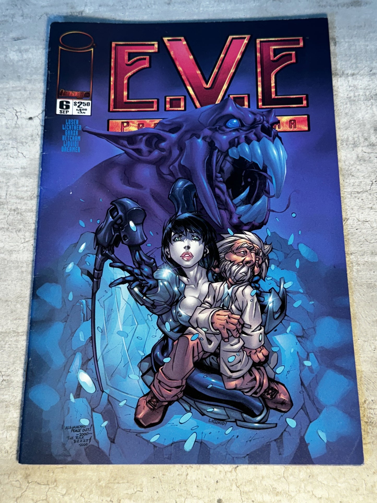 2000 - Image Comics - E.V.E. Protomecha #6 - VF/NM - English 1