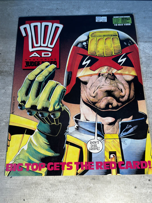 1988 - Rebellion - 2000 AD #596 - VF+ - English 1