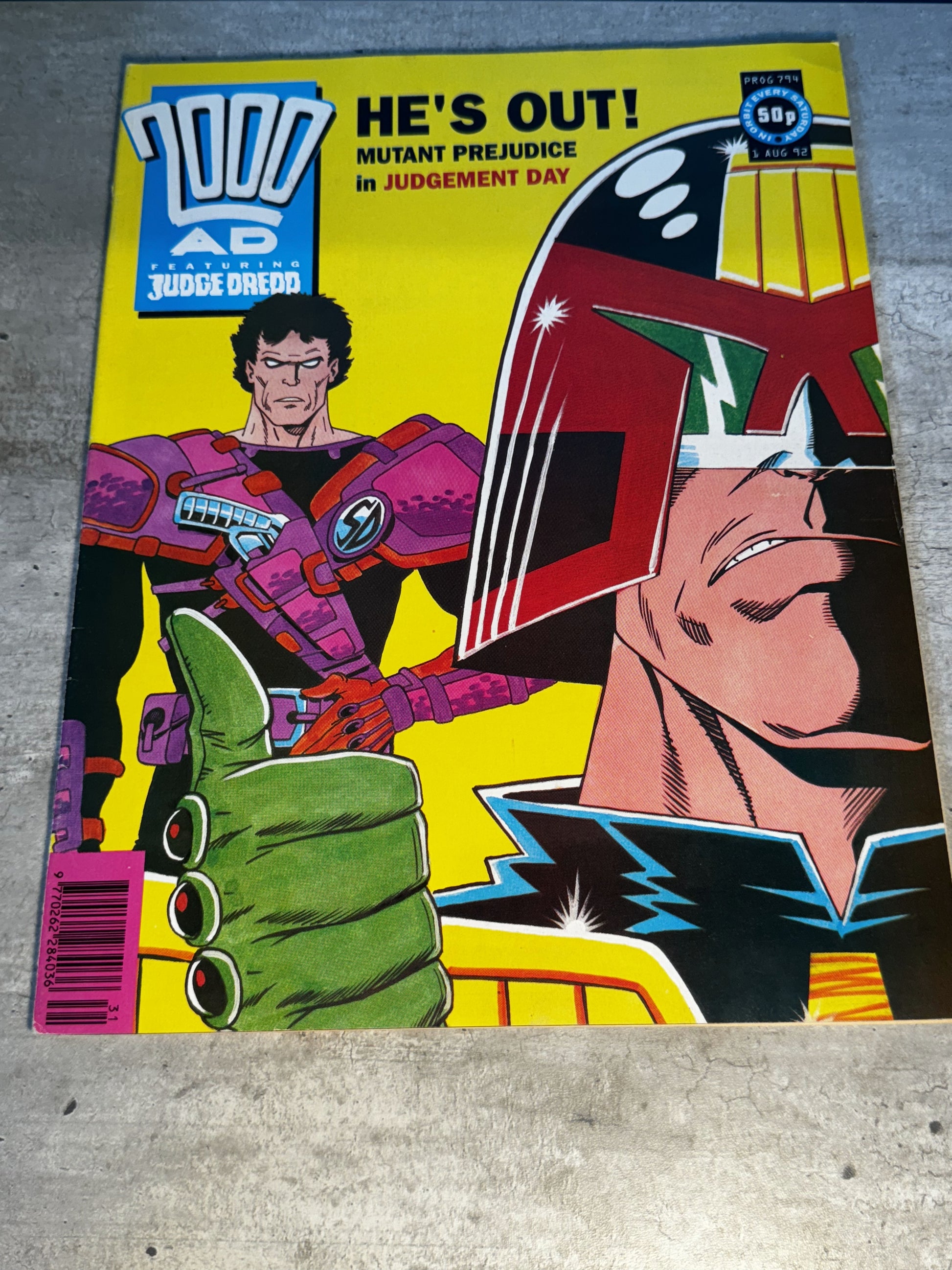 1992 - Rebellion - 2000 AD #794 - VF+ - English 1