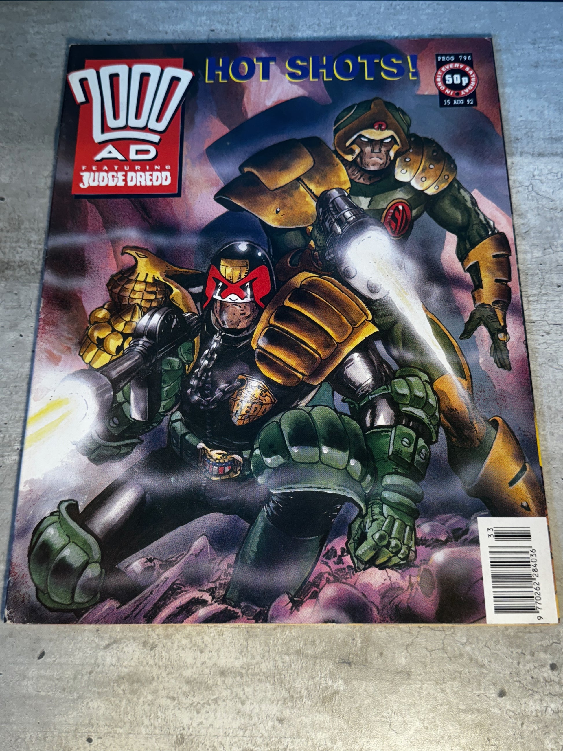 1992 - Rebellion - 2000 AD #796 - VF+ - English 1