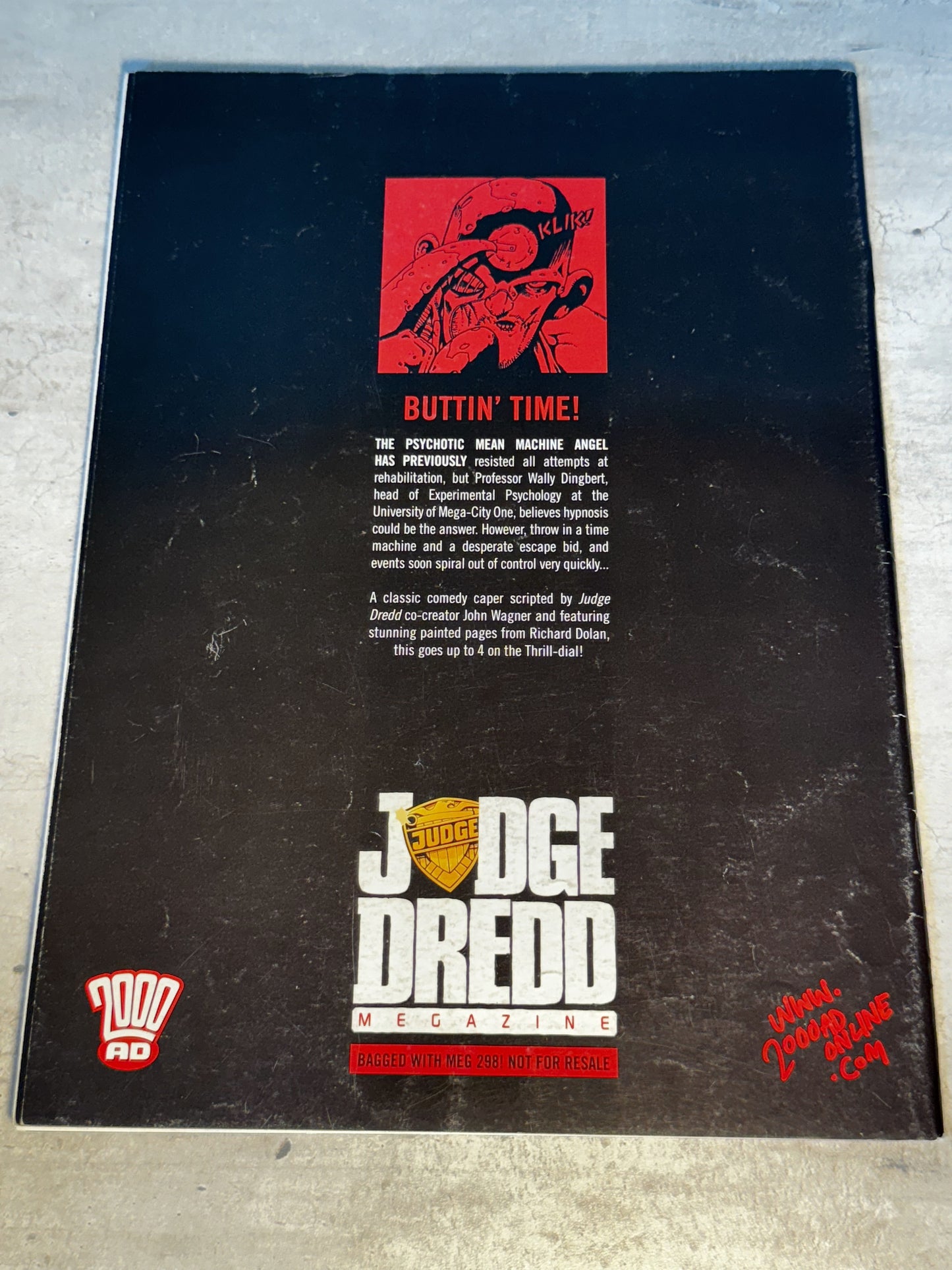 2010 - Rebellion - Judge Dredd Megazine (Floppies) #298 - VF+ - English - 2