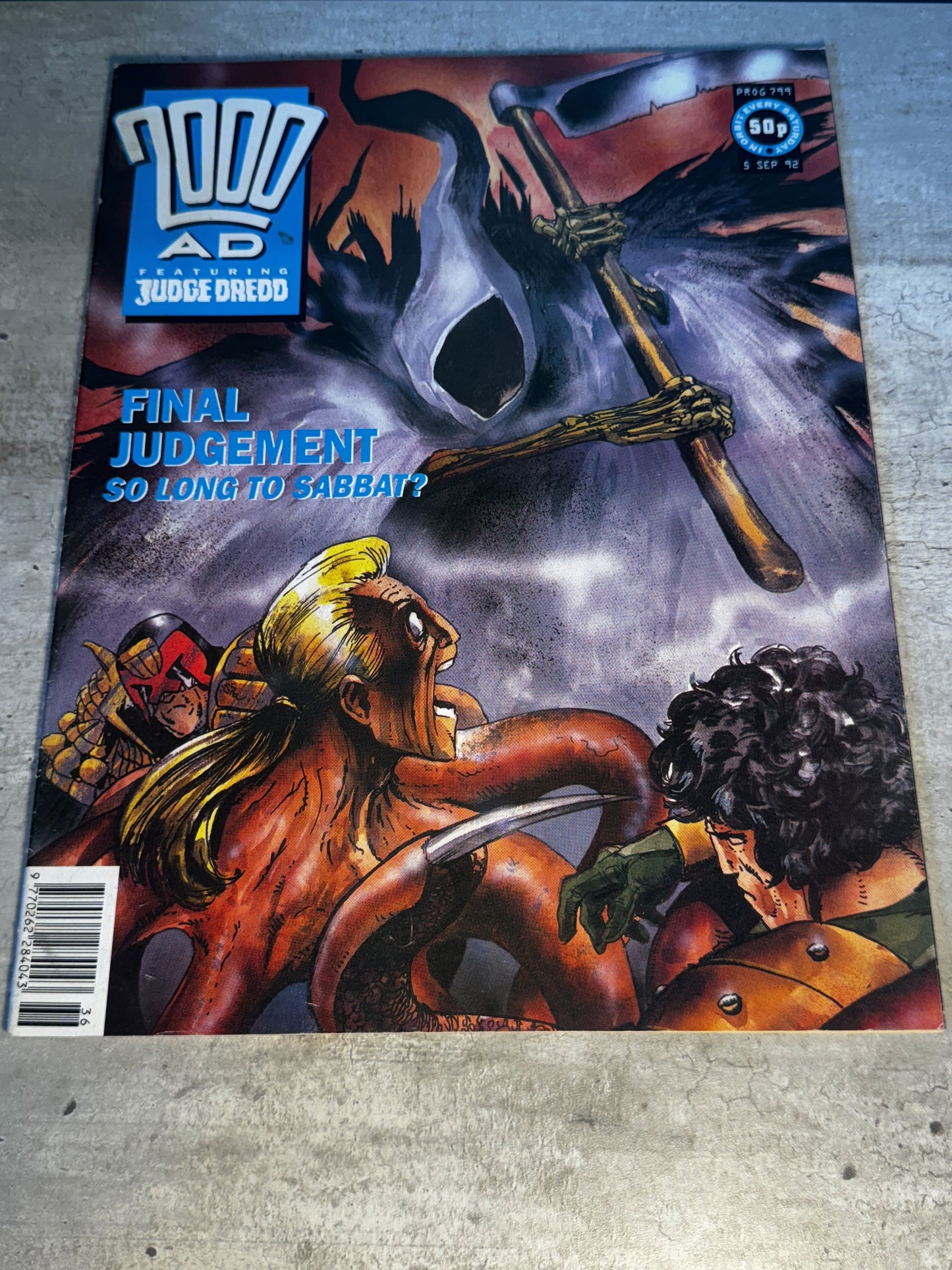 1992 - Rebellion - 2000 AD #799 - VF+ - English 1