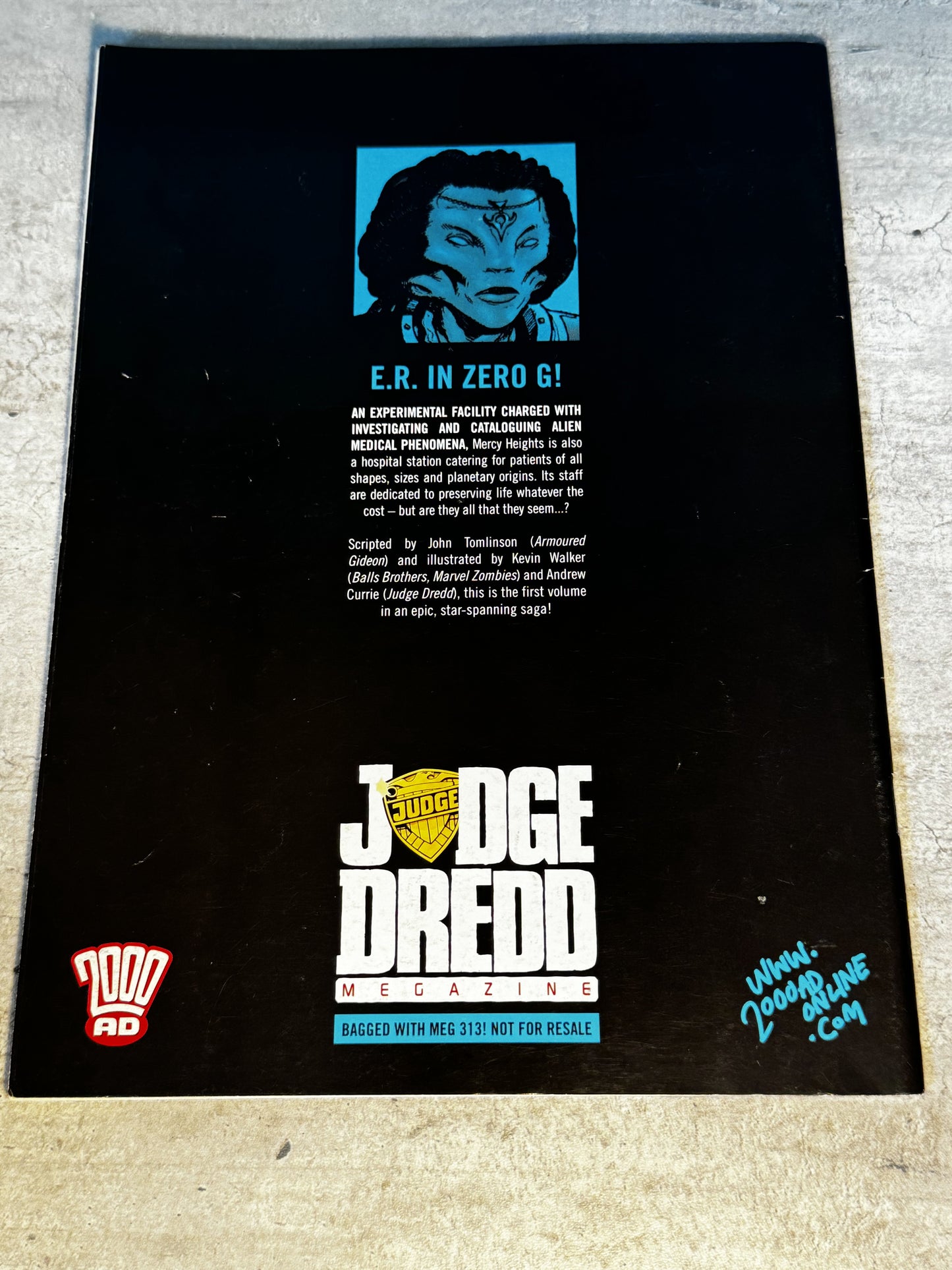 2011 - Rebellion - Judge Dredd Megazine (Floppies) #313 - VF+ - English - 2