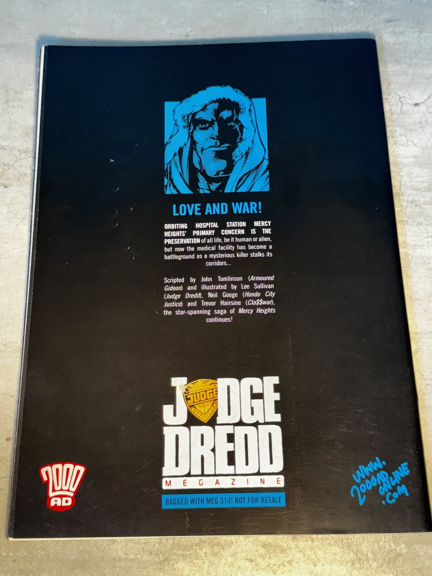 2011 - Rebellion - Judge Dredd Megazine (Floppies) #314 - VF+ - English - 2