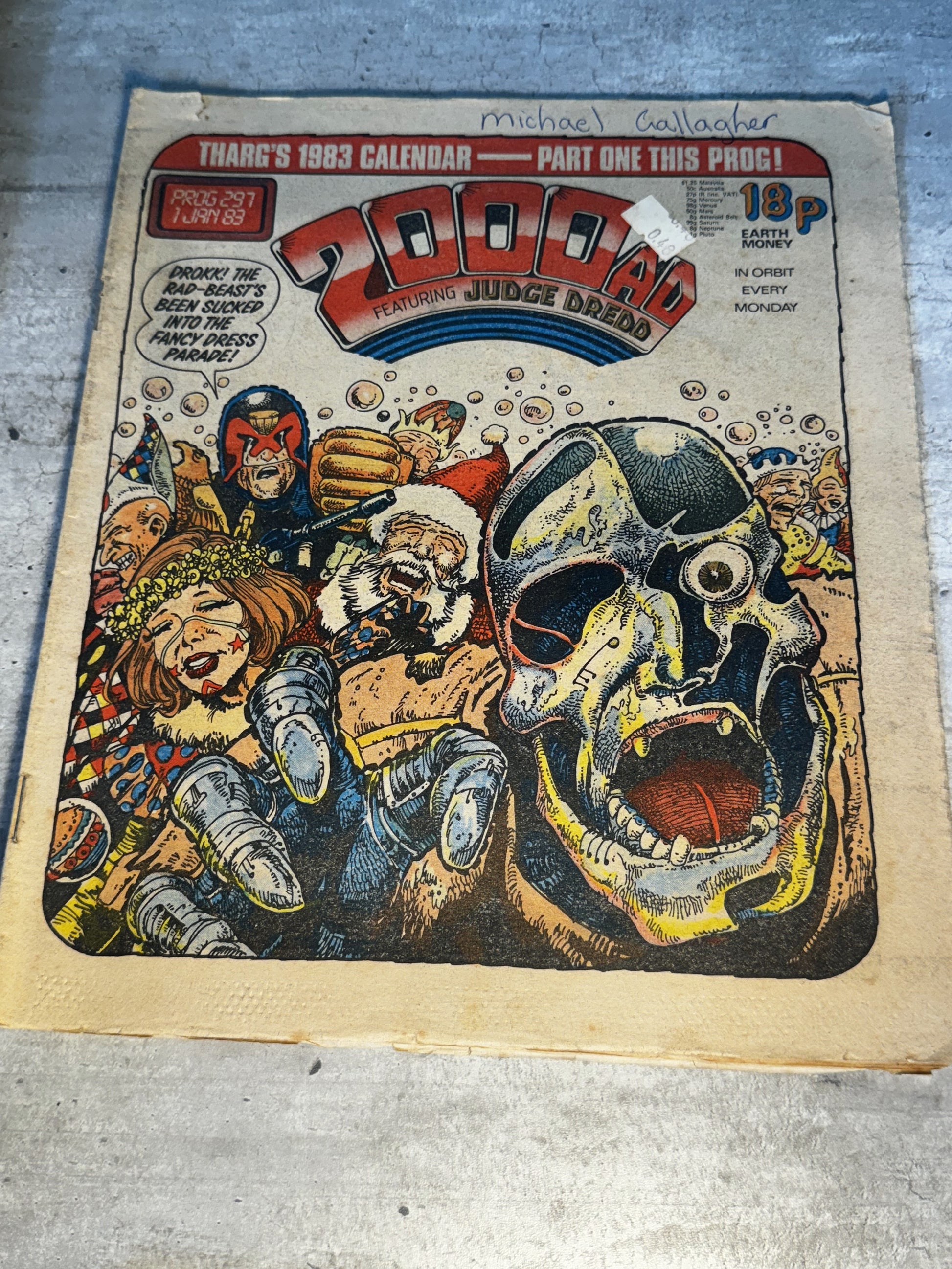 1983 - Rebellion - 2000 AD #297 - VG/F - English 1