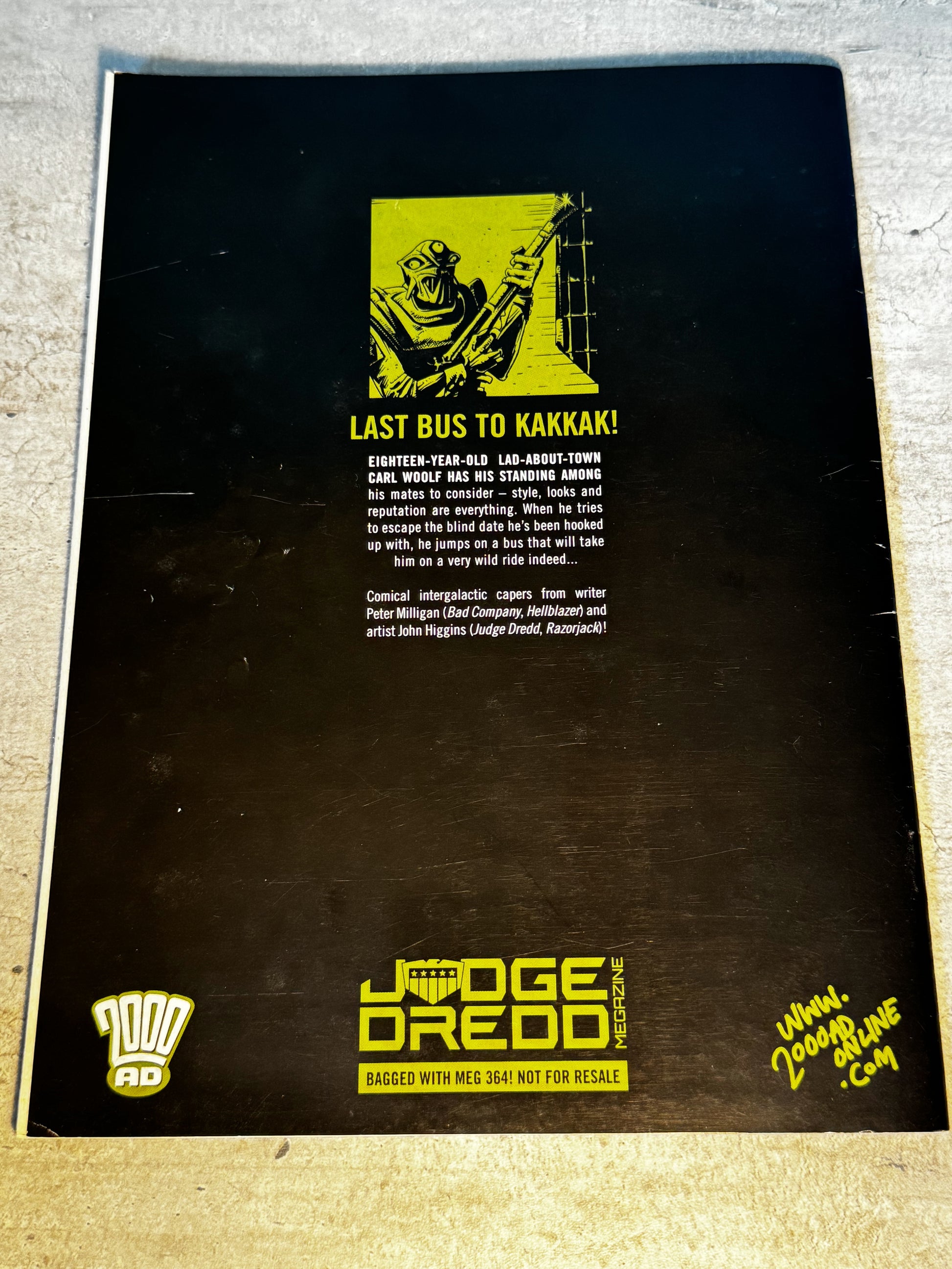 2015 - Rebellion - Judge Dredd Megazine (Floppies) #364 - VF+ - English - 2