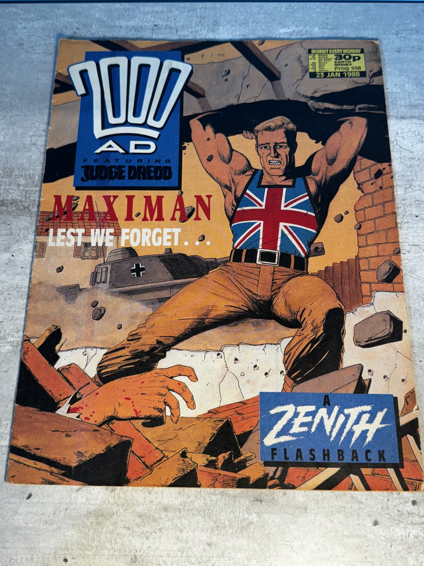 1988 - Rebellion - 2000 AD #558 - F+ - English 1