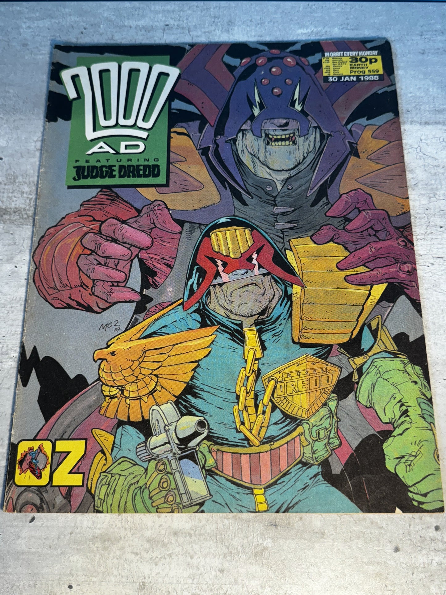 1988 - Rebellion - 2000 AD #559 - F+ - English 1