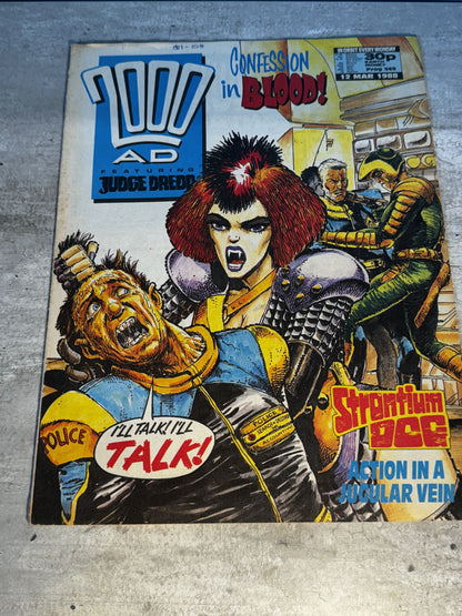 1988 - Rebellion - 2000 AD #565 - VF- - English 1