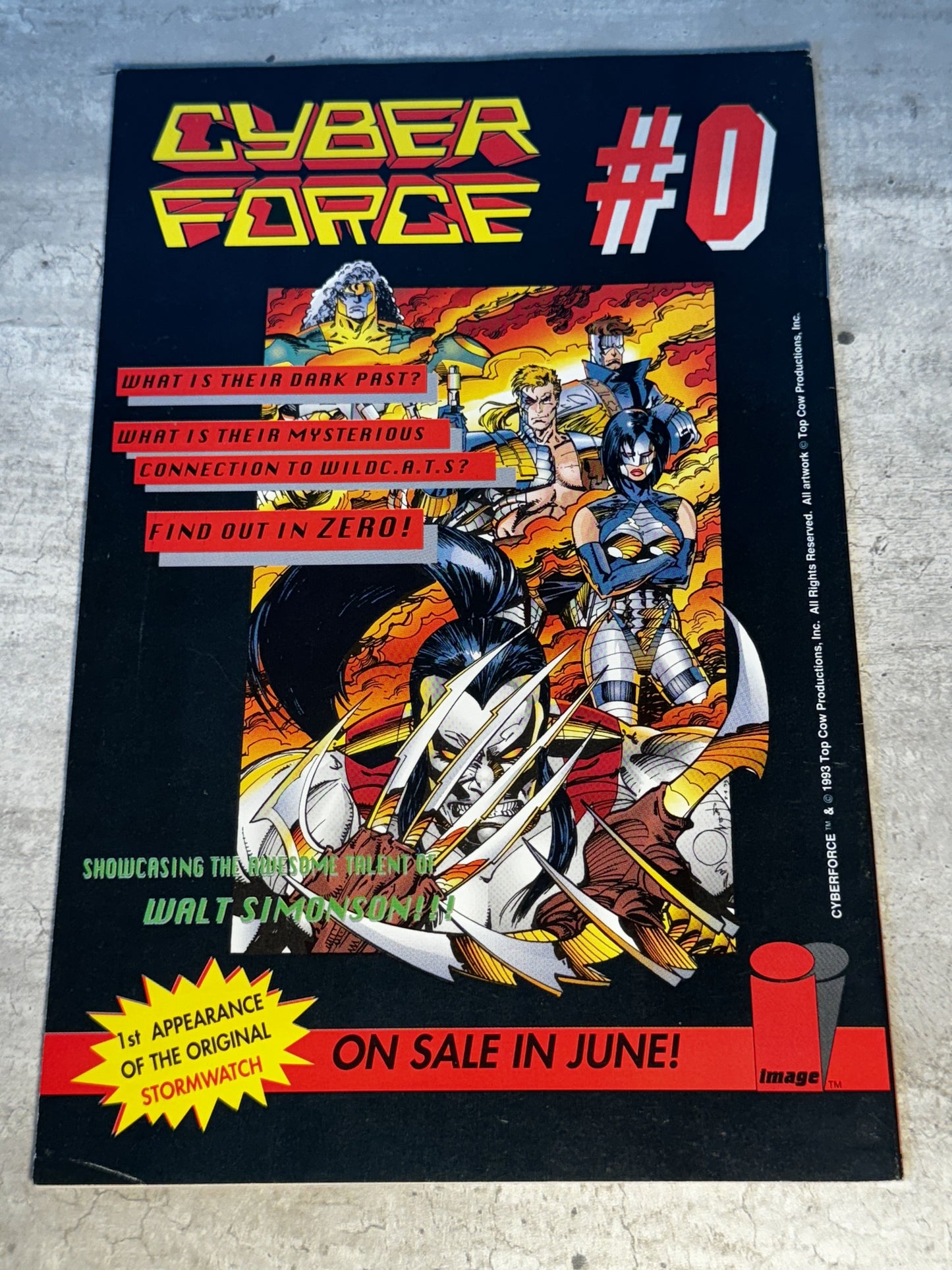 1993 - Image Comics - Cyberforce, Vol. 1 #4 - NM - English - 2