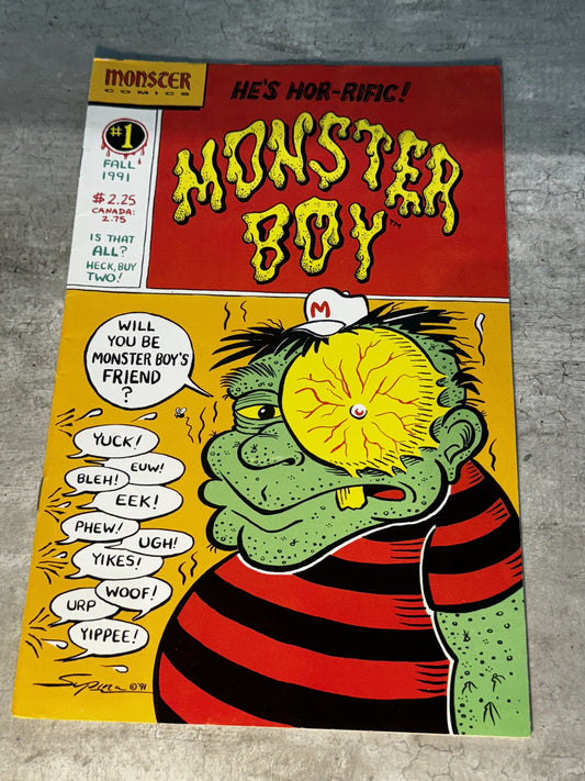 1991 - Monster Comics - Monster Boy #1 - VF+ - English 1