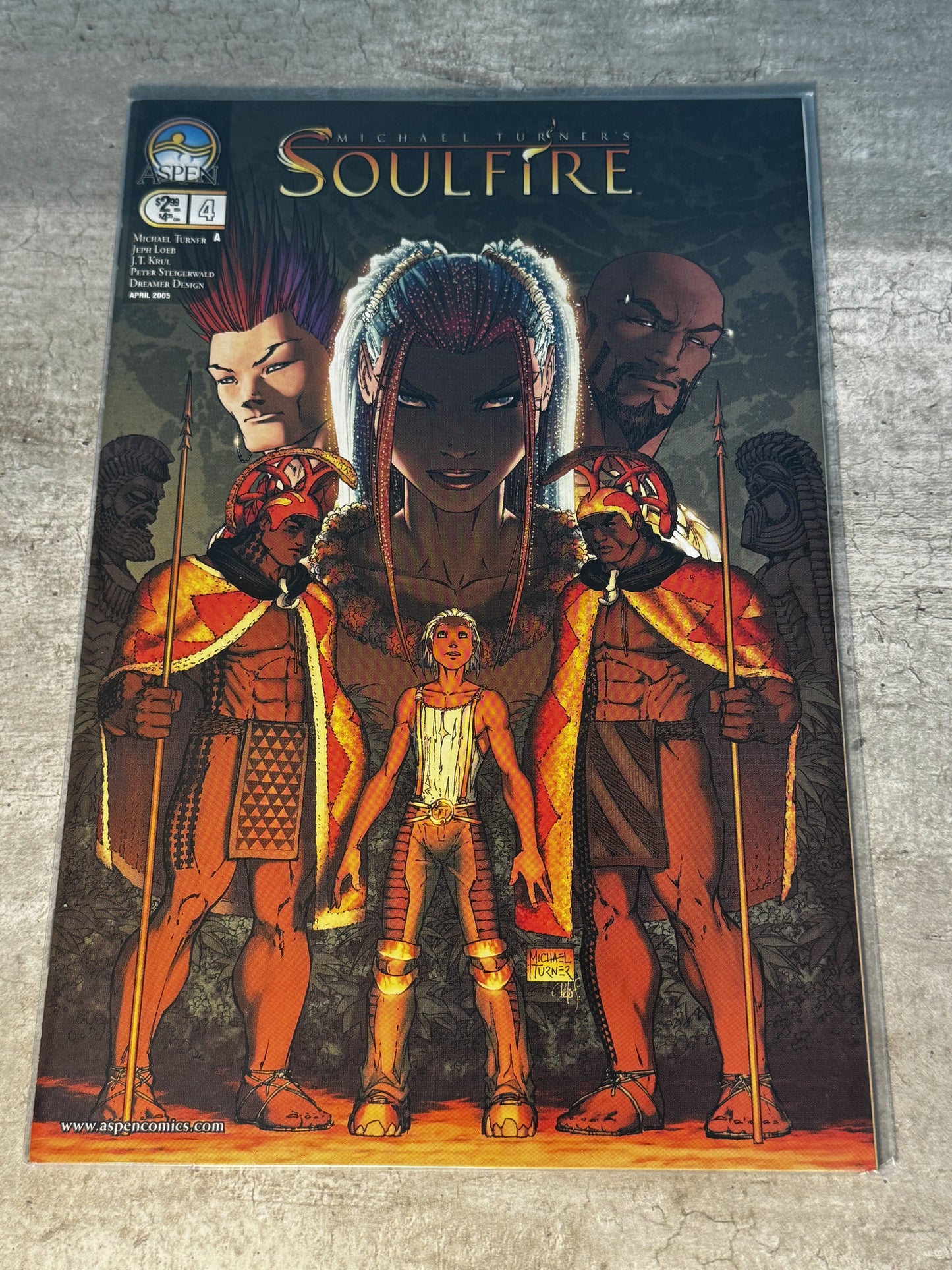 2005 - Aspen Comics - Michael Turner's Soulfire, Vol. 1 #4 - NM - English 1