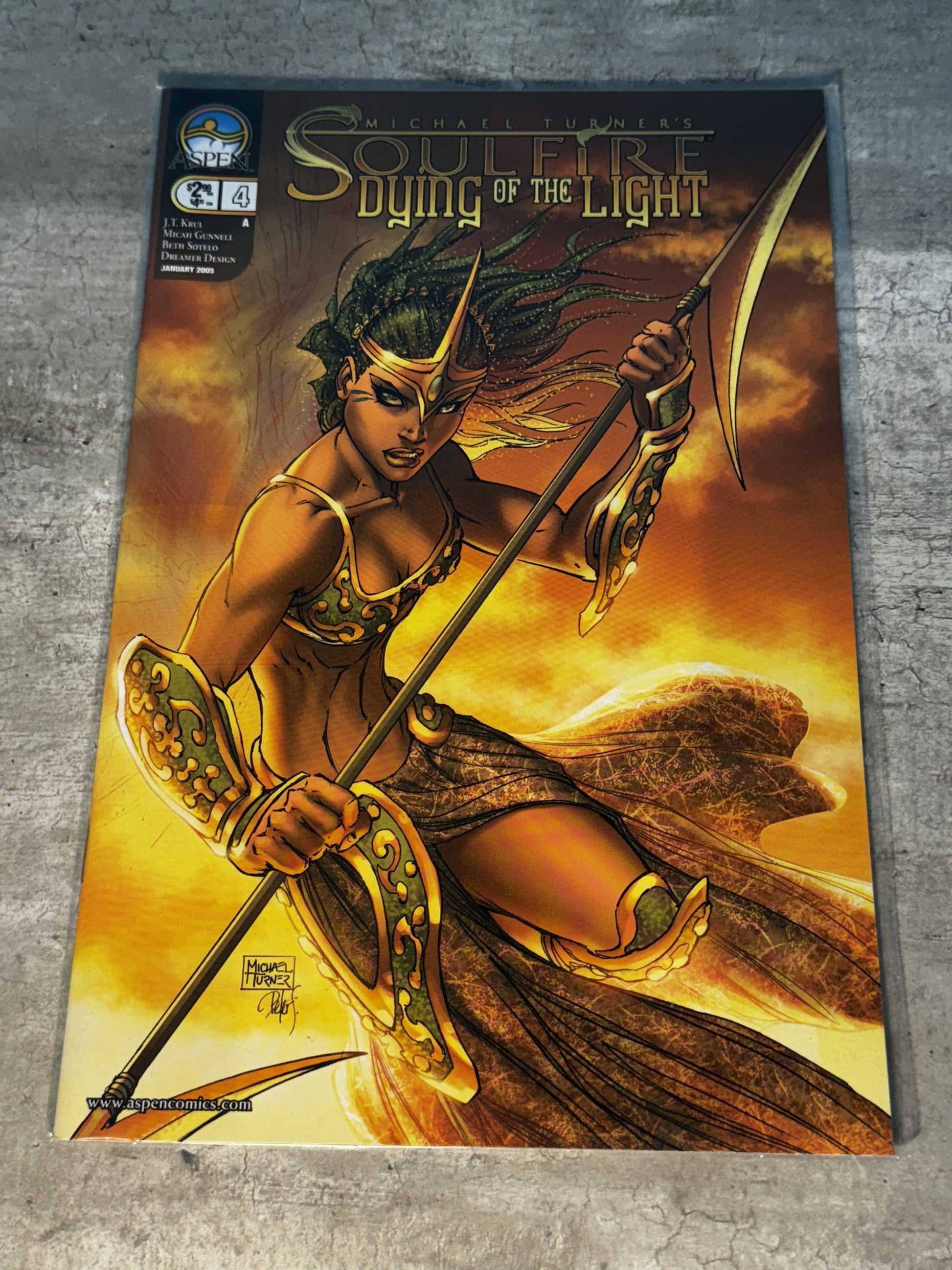 2006 - Aspen Comics - Michael Turner's Soulfire: Dying of the Light #4 - NM - English 1