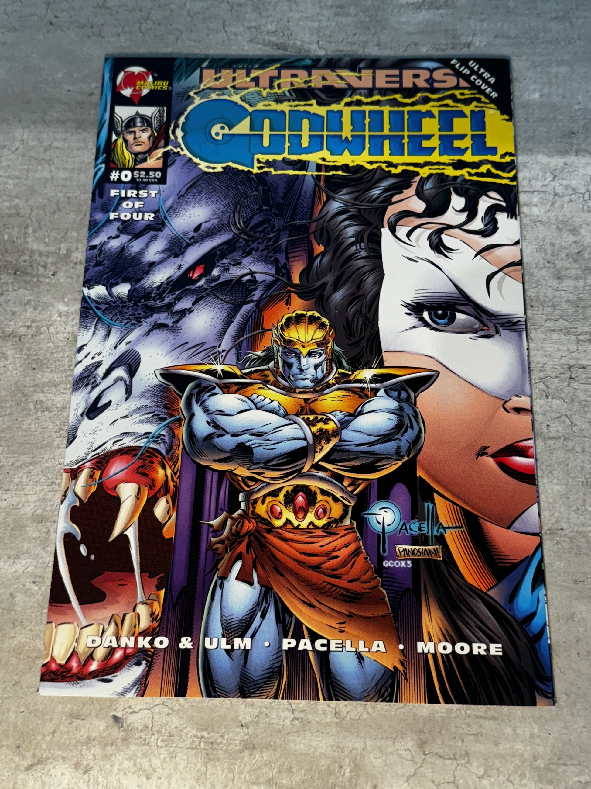 1995 - Malibu Comics - Godwheel #0 - NM- - English 1