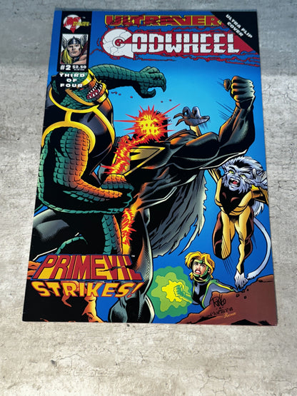 1995 - Malibu Comics - Godwheel #2 - NM- - English 1