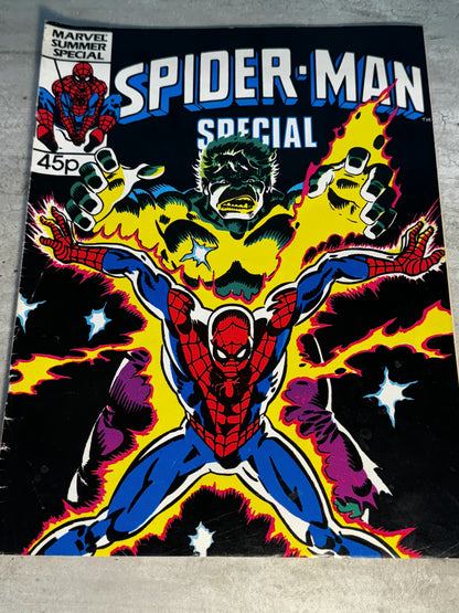 1986 - Marvel Comics - Spider-Man (UK) Summer Special #8 - VF- - English 1