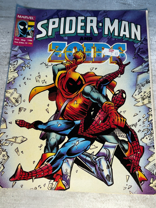 1986 - Marvel Comics - Spider-Man And Zoids #13 - VF - English 1