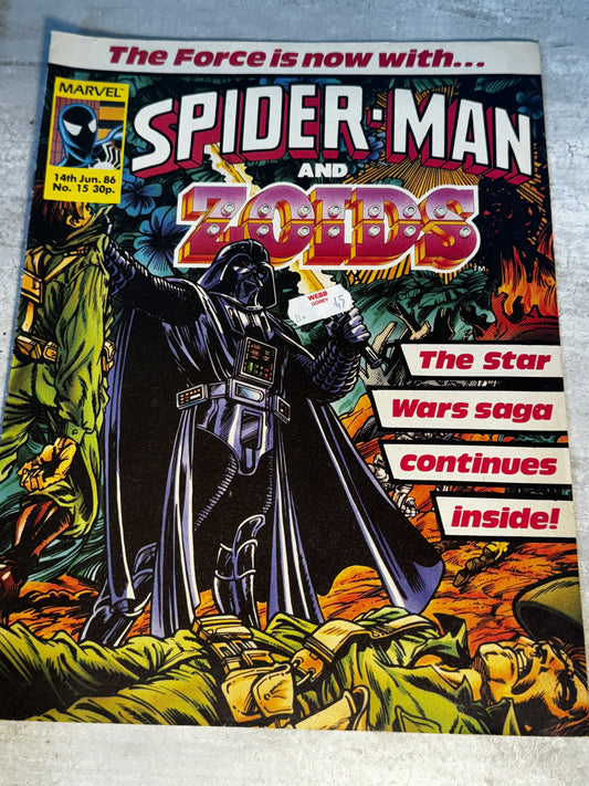 1986 - Marvel Comics - Spider-Man And Zoids #15 - VF - English 1