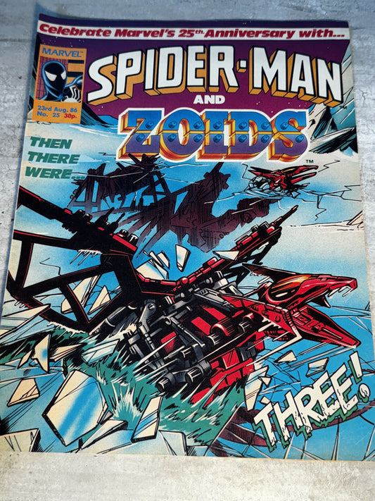 1986 - Marvel Comics - Spider-Man And Zoids #25 - VF - English 1