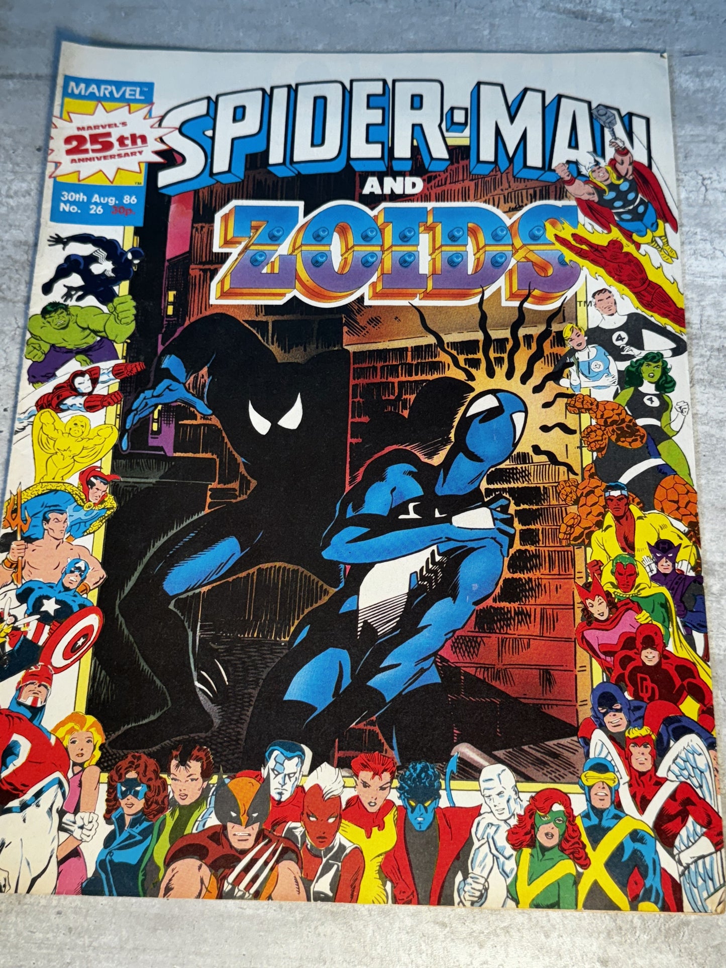 1986 - Marvel Comics - Spider-Man And Zoids #26 - VF - English 1