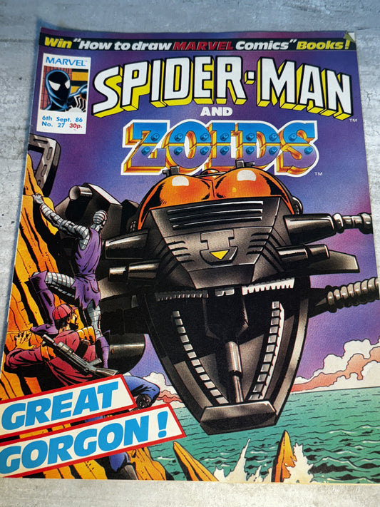 1986 - Marvel Comics - Spider-Man And Zoids #27 - VF - English 1