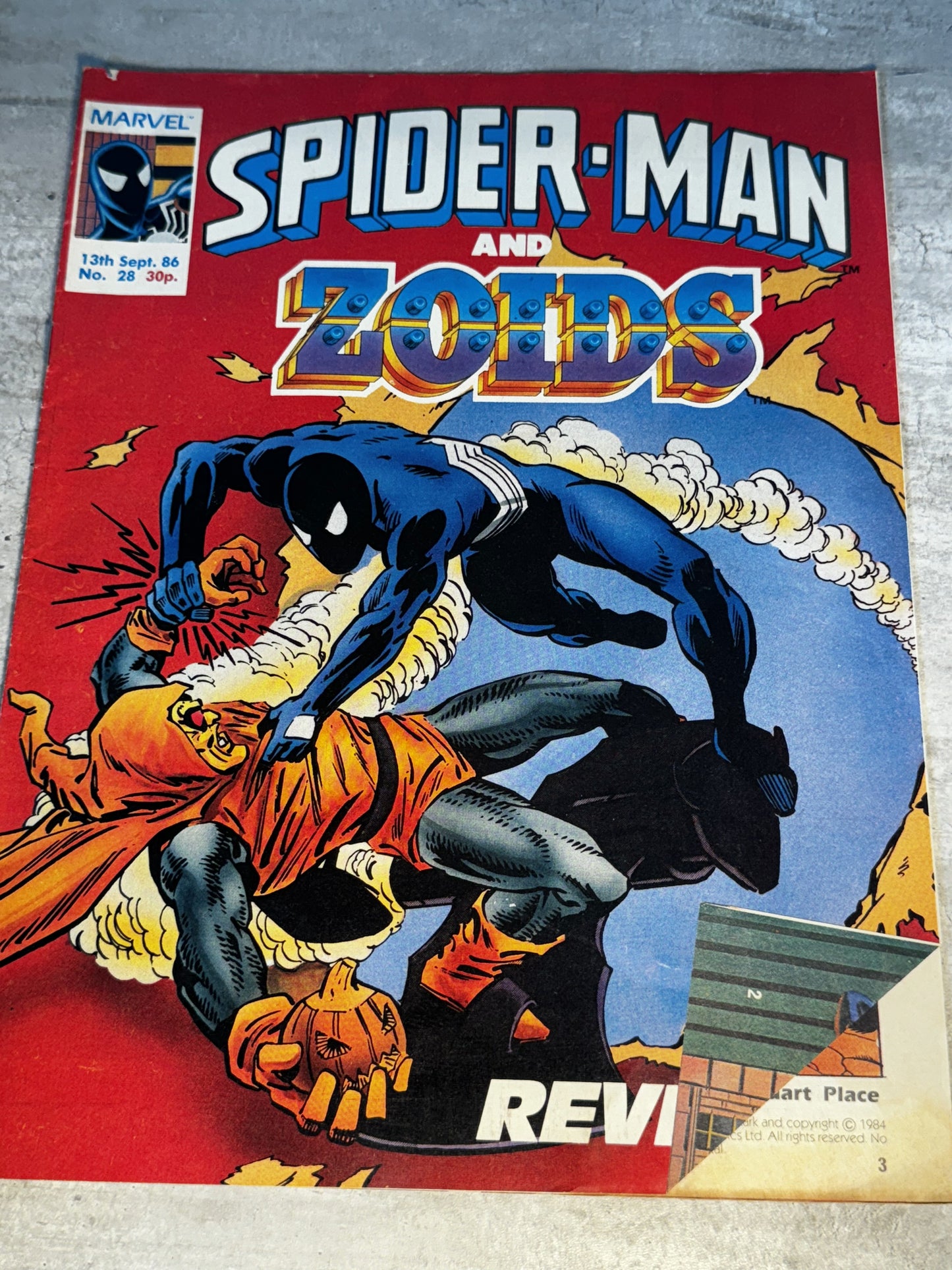 1986 - Marvel Comics - Spider-Man And Zoids #28 - VF - English 1