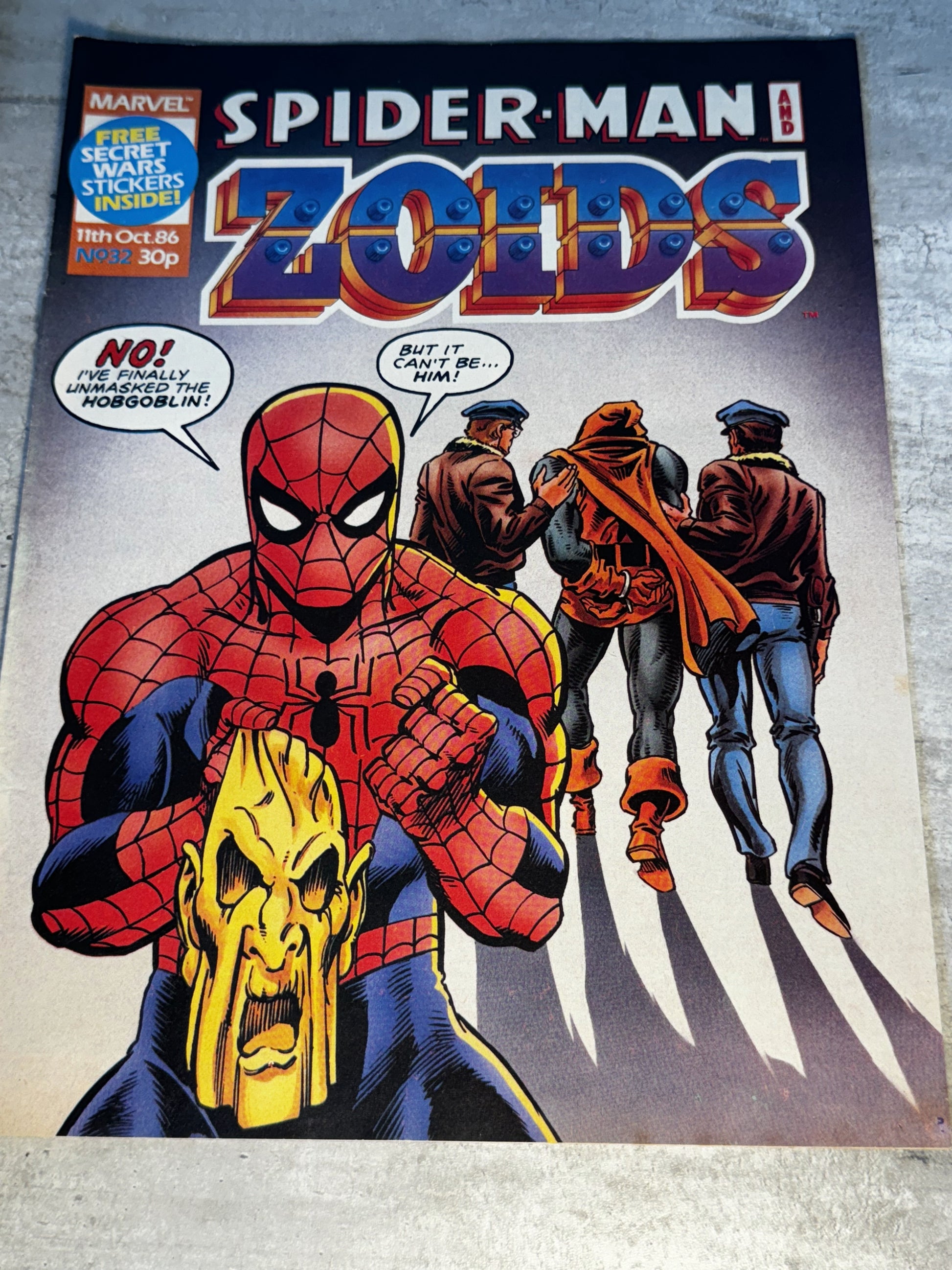 1986 - Marvel Comics - Spider-Man And Zoids #32 - VF - English 1