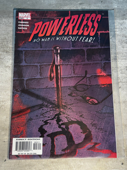 2004 - Marvel Comics - Powerless #3 - NM- - English 1