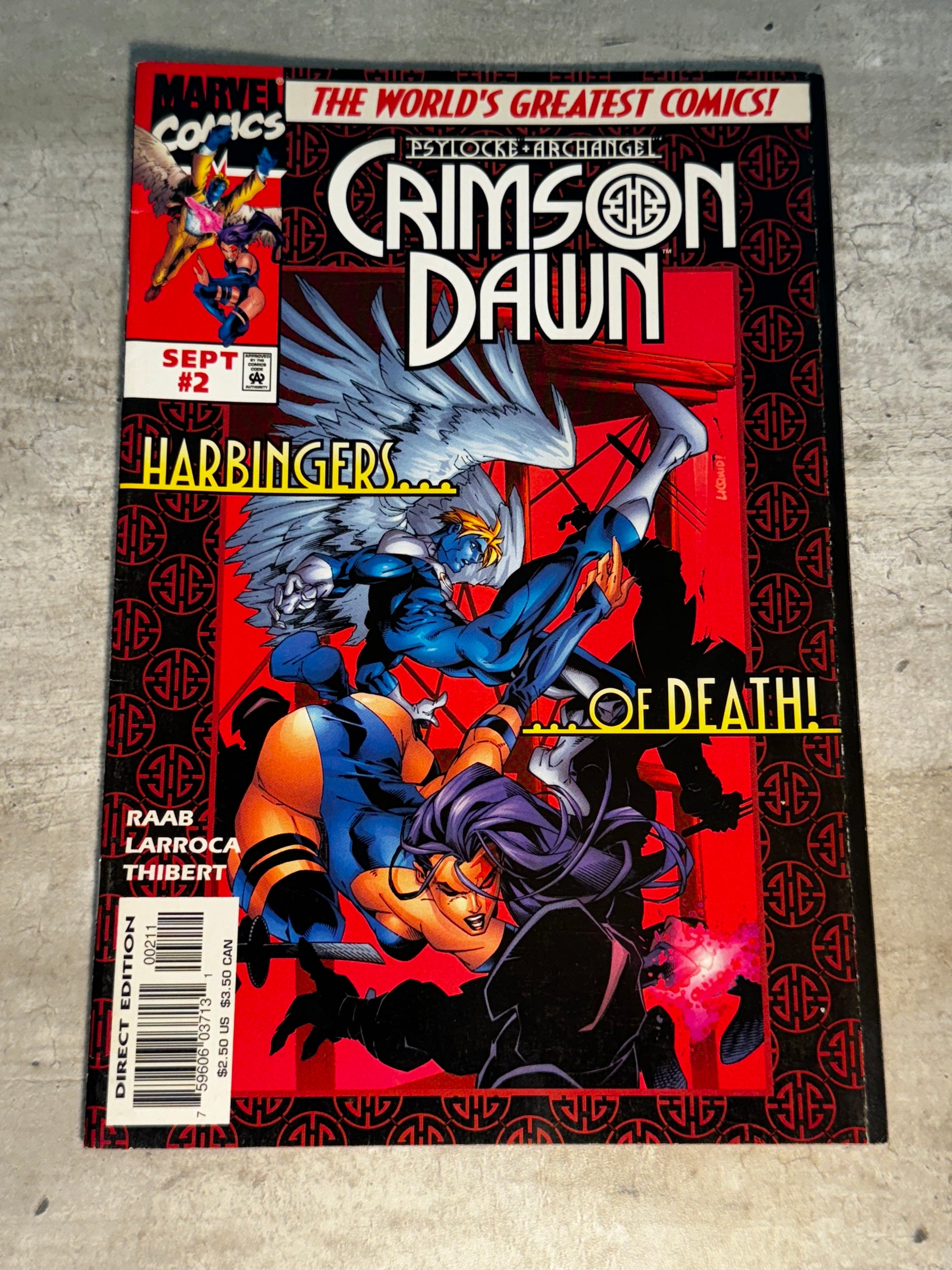 1997 - Marvel Comics - Psylocke & Archangel: Crimson Dawn #2 - VF+ - English 1