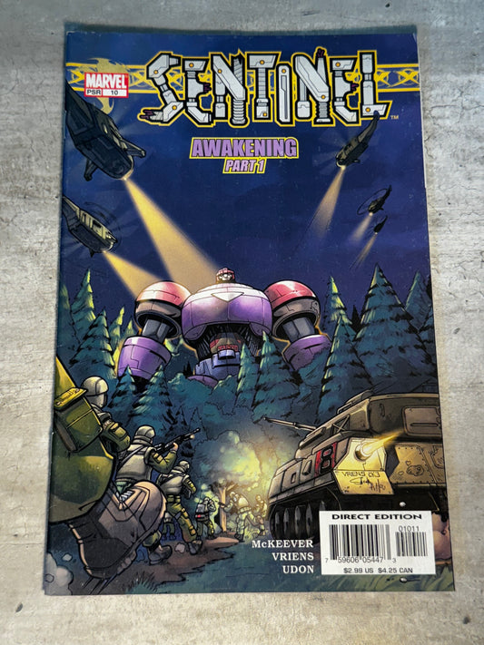 2003 - Marvel Comics - Sentinel, Vol. 1 #10 - VF/NM - English 1