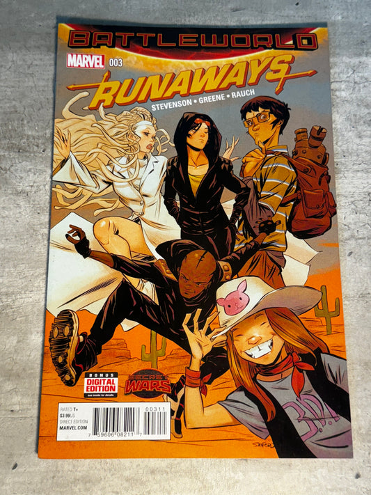 2015 - Marvel Comics - Runaways, Vol. 4 #3 - VF/NM - English 1