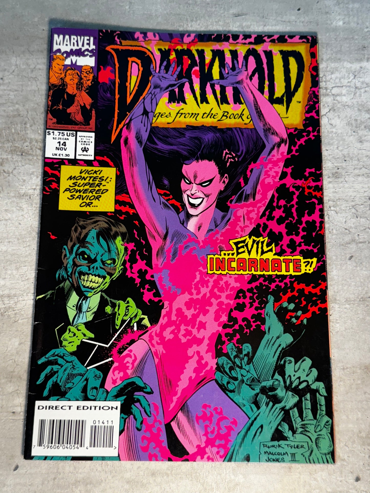 1993 - Marvel Comics - Darkhold #14 - NM- - English 1