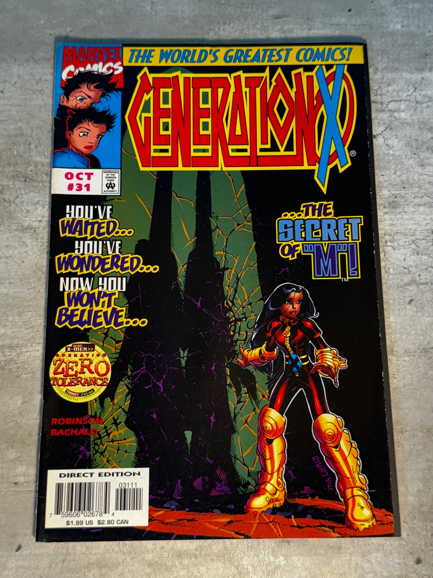 1997 - Marvel Comics - Generation X, Vol. 1 #31 - VF+ - English 1