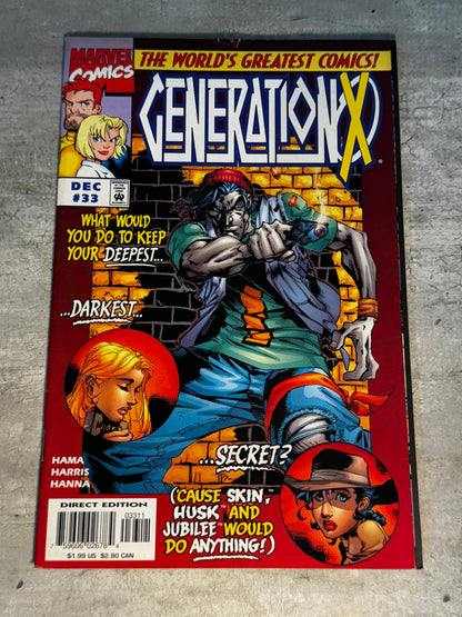 1997 - Marvel Comics - Generation X, Vol. 1 #33 - VF+ - English 1