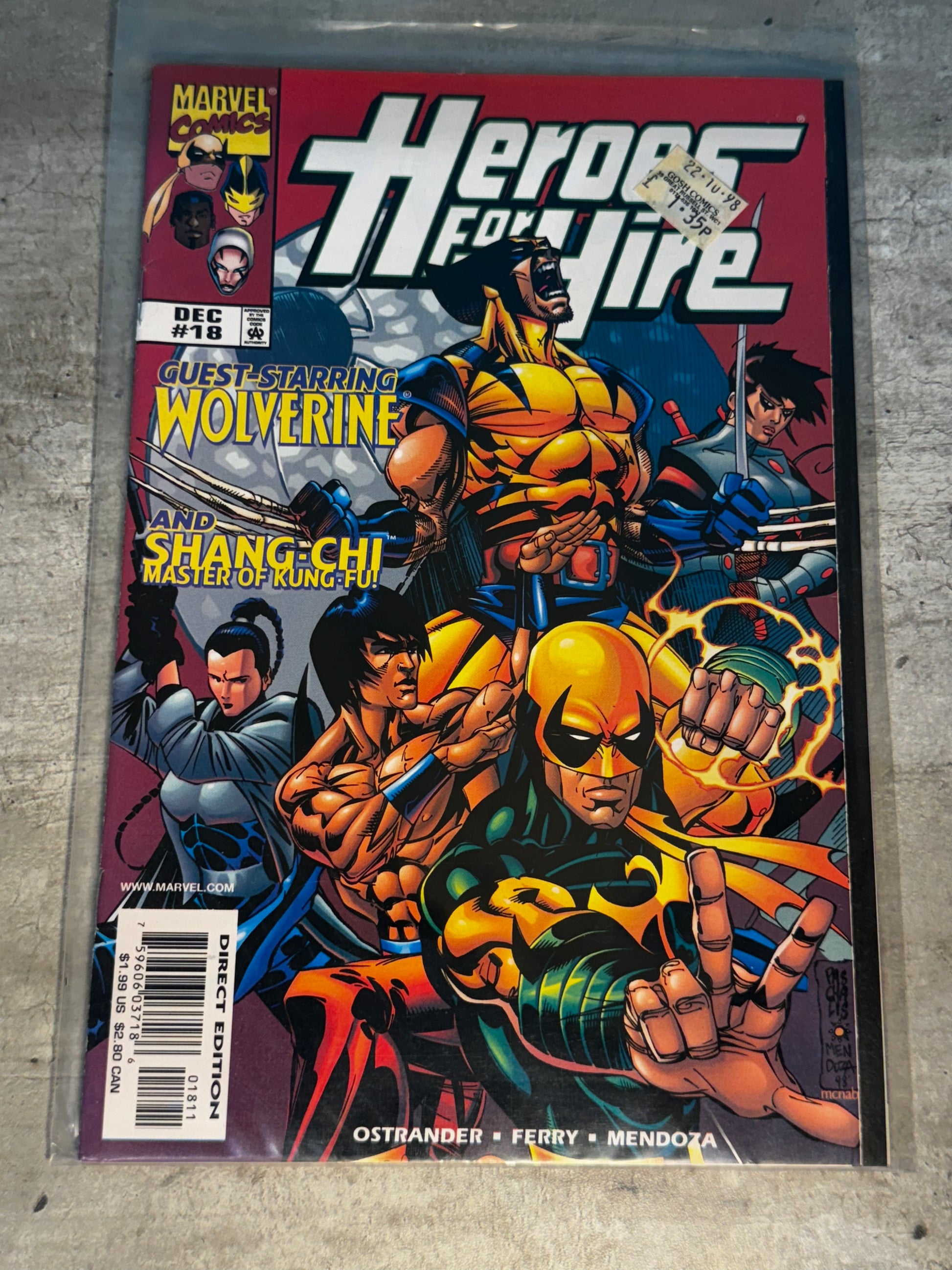 1998 - Marvel Comics - Heroes For Hire, Vol. 1 #18 - VF+ - English 1