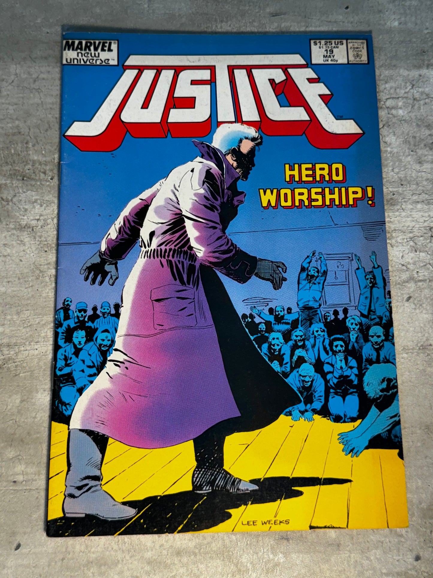 1988 - Marvel Comics - Justice (Marvel) #19 - VF+ - English 1