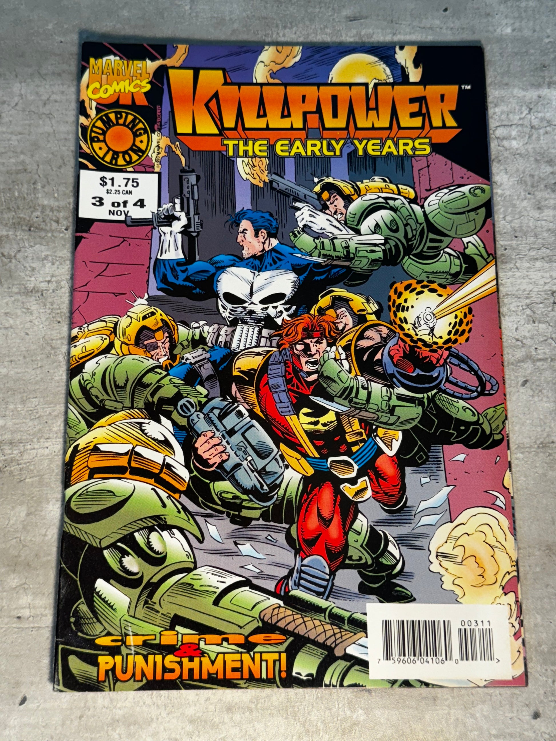 1993 - Marvel Comics - Killpower: The Early Years #3 - VF+ - English 1