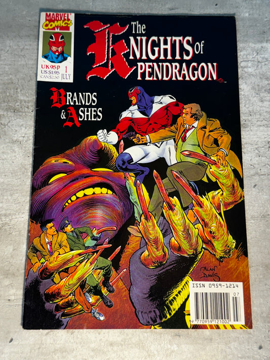 1990 - Marvel Comics - Knights of Pendragon, Vol. 1 #1 - VF+ - English 1