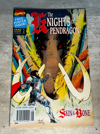 1990 - Marvel Comics - Knights of Pendragon, Vol. 1 #2 - VF+ - English 1