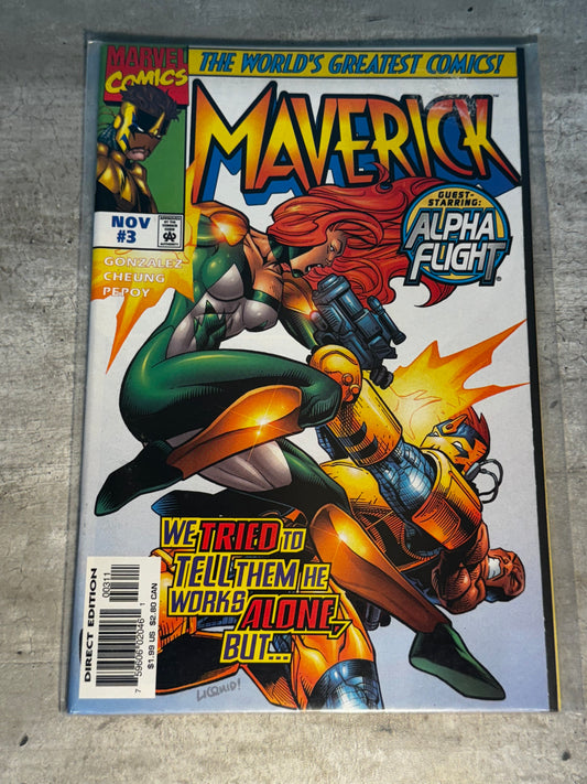 1997 - Marvel Comics - Maverick #3 - VF/NM - English 1