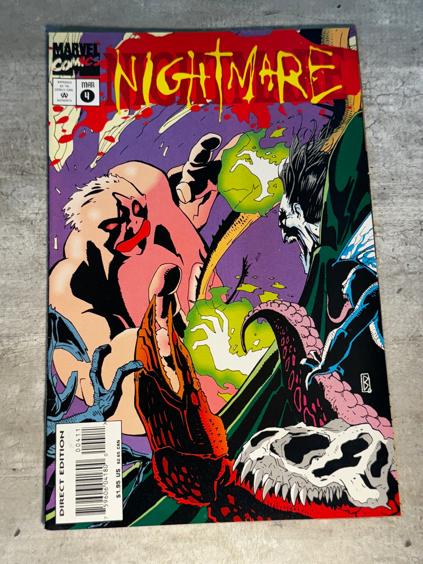 1995 - Marvel Comics - Nightmare (Marvel) #4 - VF+ - English 1