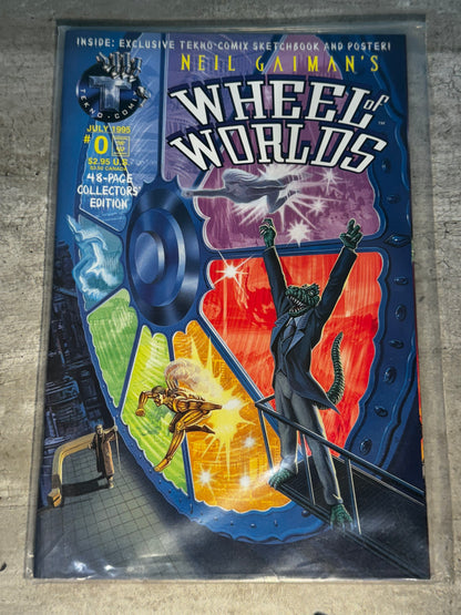 1995 - Tekno Comix - Neil Gaiman's Wheel of Worlds #0 - VF/NM - English 1