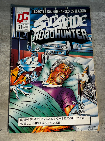 1989 - Quality Comics - Sam Slade Robo-Hunter #31 - F - English 1