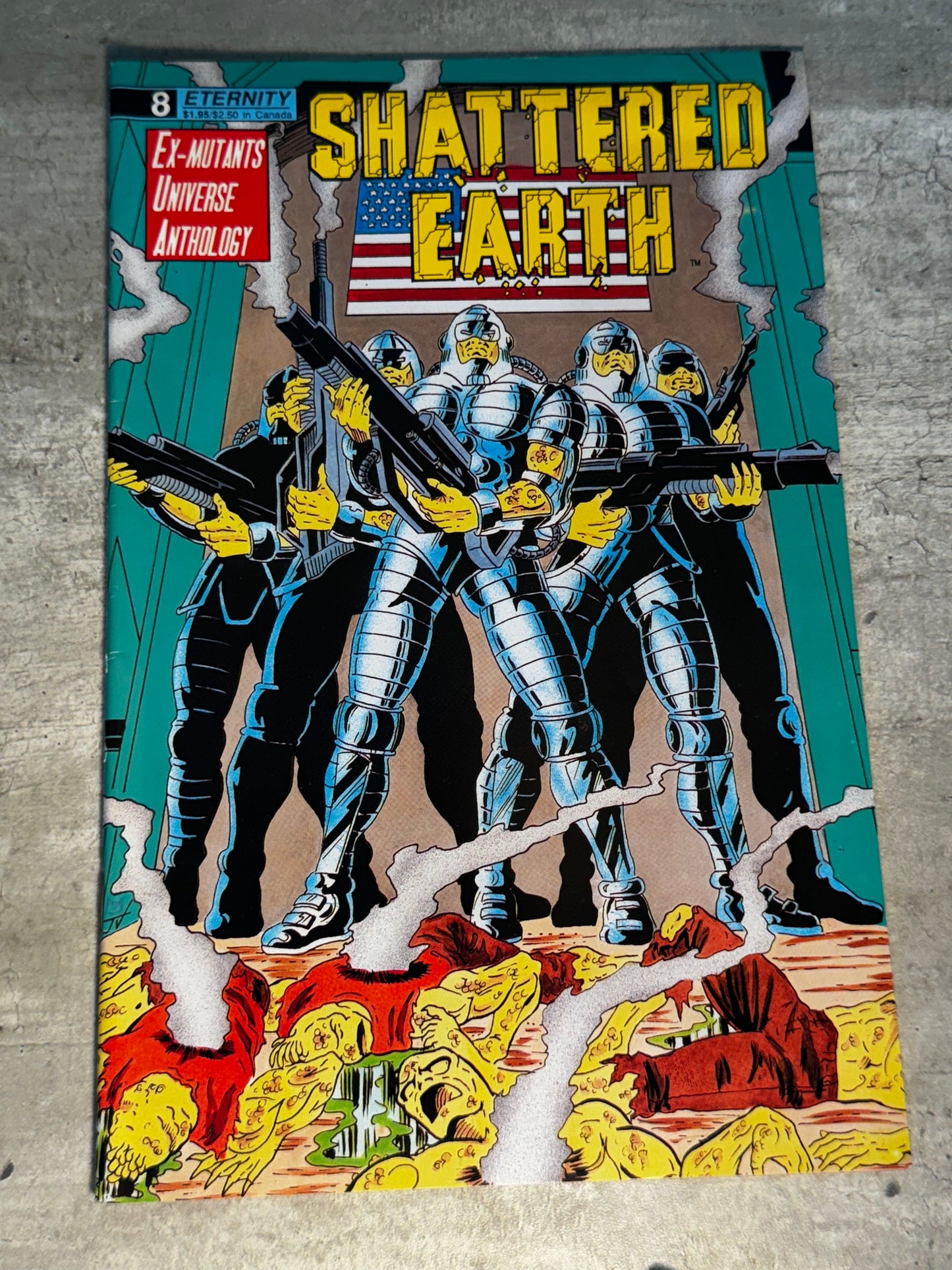 1989 - Malibu Comics - Shattered Earth #8 - VF/NM - English 1