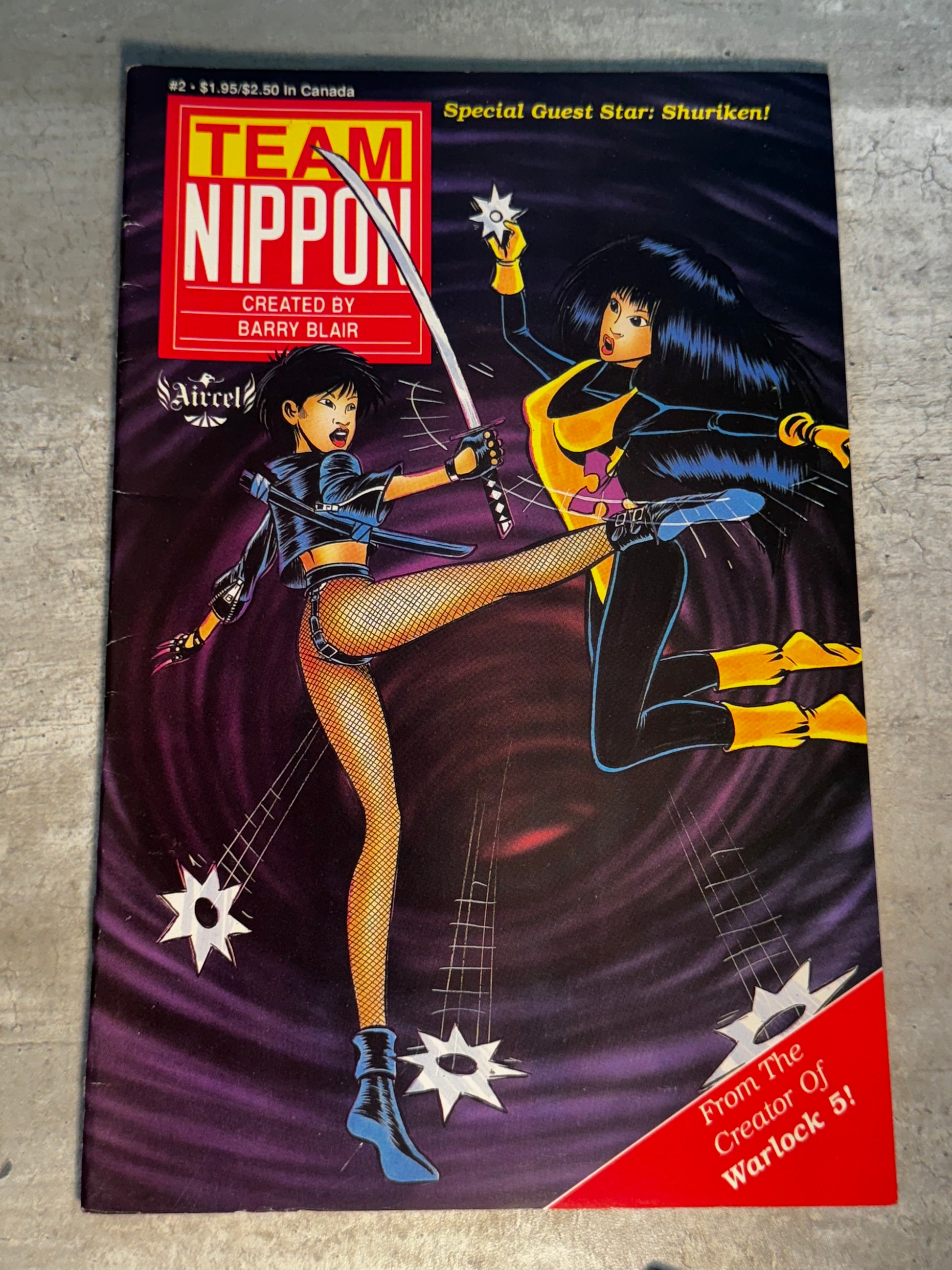 1989 - Aircel Publishing - Team Nippon #2 - VF/NM - English 1